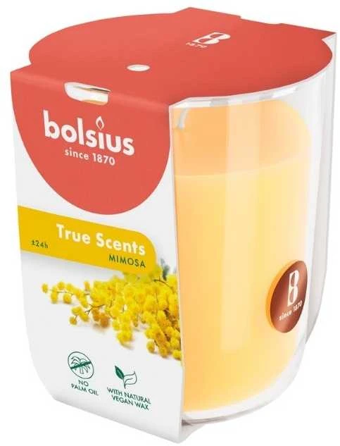 Bolsius „True Scents“ kvapioji žvakė 80x73mm, „Mimosa“