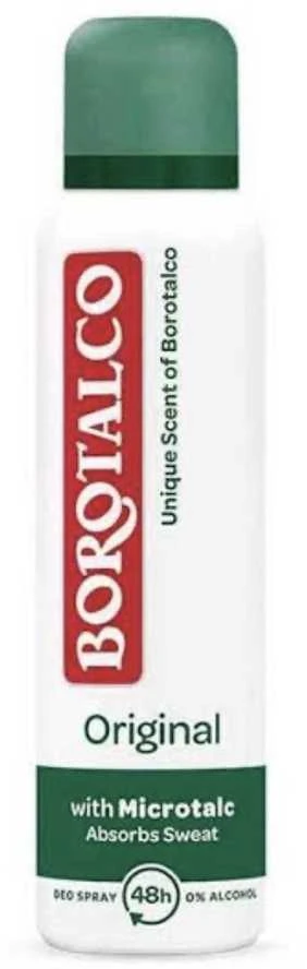 Borotalco Dezodorantas spray Original (Deo Purškiklis), 150 ml