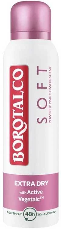 Borotalco Dezodorantas spray Soft (Deo Purškiklis), 150 ml