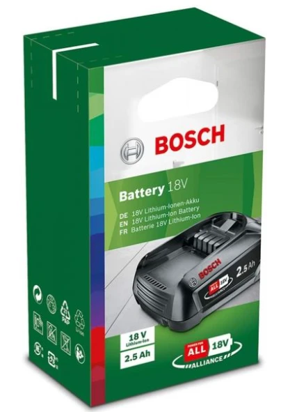 Akumuliatorius Bosch 18 V 2,5 Ah Li