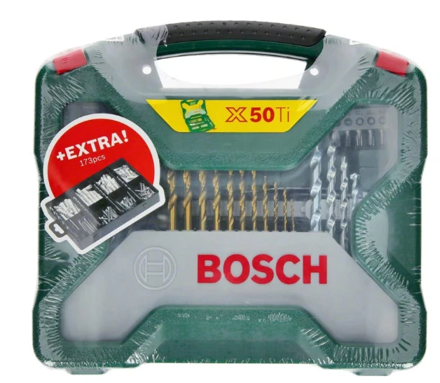 Bosch 50-dalių 173-dalių komplektas