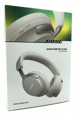 Belaidės ausinės Bose QuietComfort Ultra, Baltos