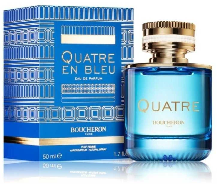 Boucheron Quatre En Bleu Pour Femme EDP parfumuotas vanduo moterims, 50 ml