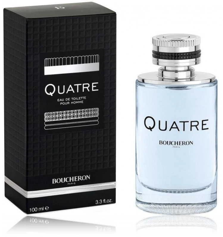 Boucheron Boucheron Quatre Pour Homme EDT tualetinis vanduo vyrams, 100 ml
