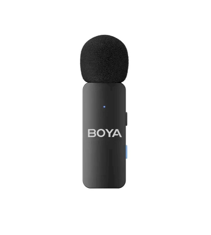 BOYA belaidis mikrofonas BY-V4 2.4GHz su 4 siųstuvais ir 1 imtuvu (3.5mm jungtis) Juodas EU