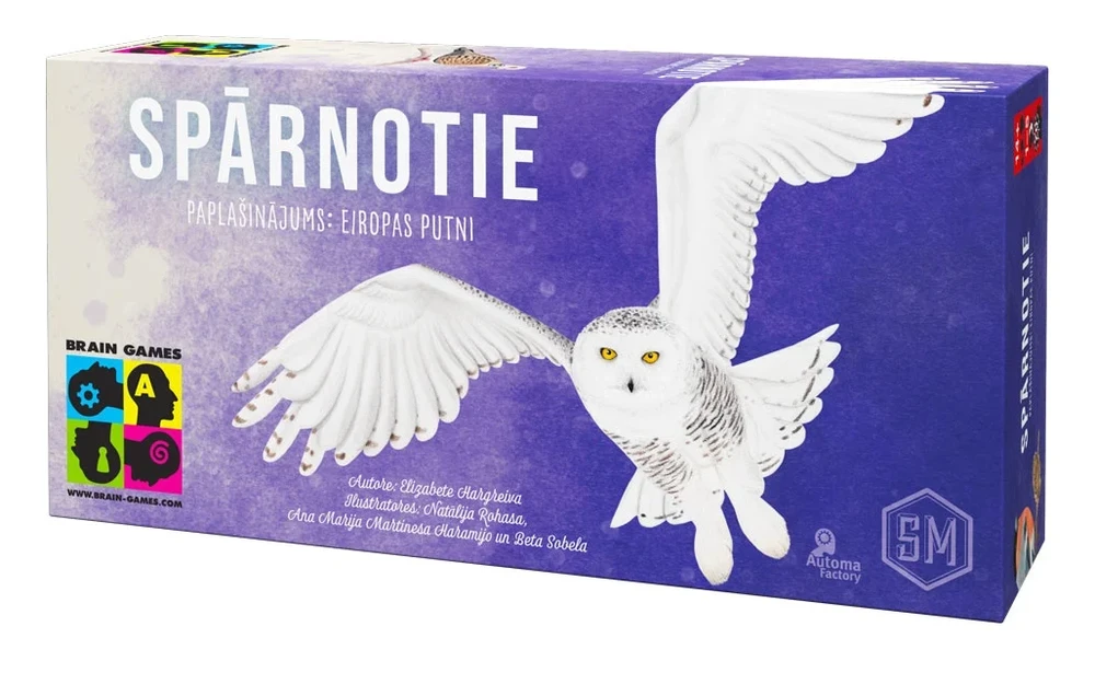 „Brain Games Wingspan“ Europos patirtis LV
