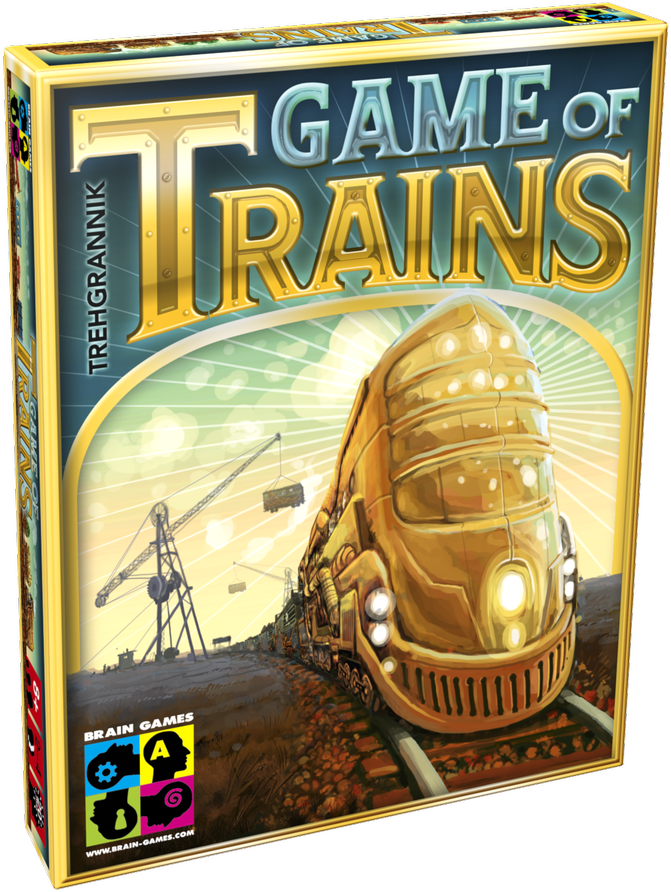 Brain Games Game of trains Board Game, žema kaina Varle.lt