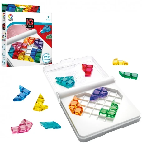 Brain Games Iuvi Games Stalo žaidimas loginis IQ Love 120 užduočių