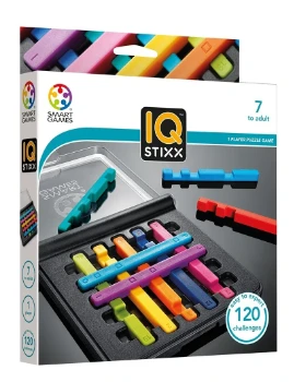 Brain Games Iuvi Games Stalo žaidimas IQ Stixx su 120 užduočių