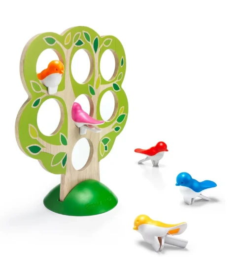 Brain Games Iuvi Games Stalo žaidimas paukščių išdėstymo 5 little birds IUVI