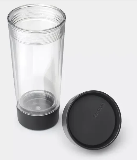 Brabantia BRABANTIA Make &amp, Take travel tea mug 0.36 L dark pilkas 228766