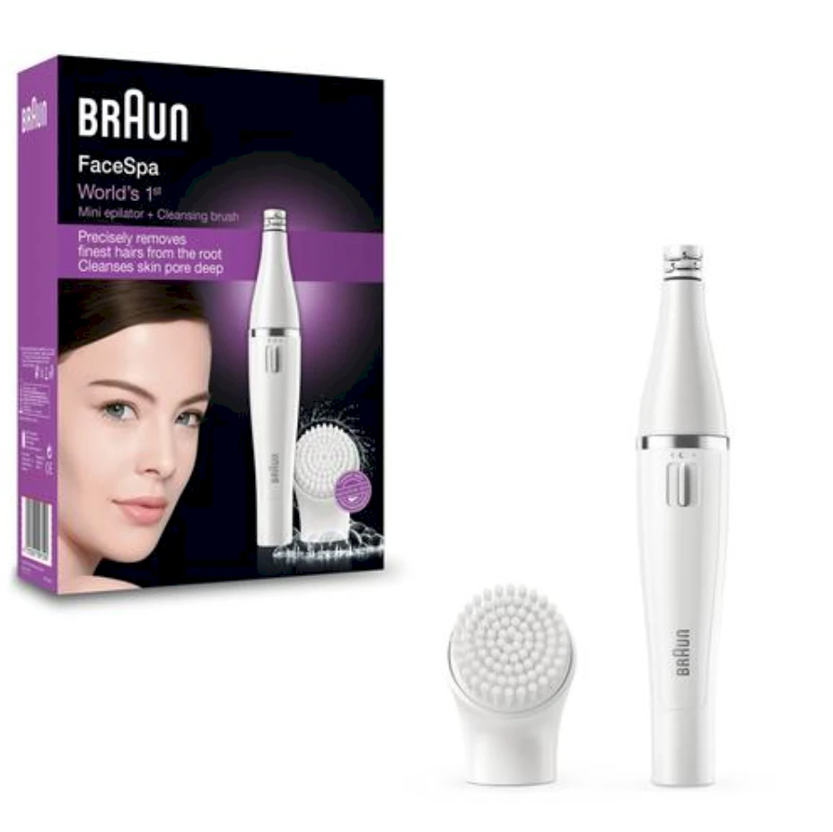 Braun Face 810 Balta 10 pincetai