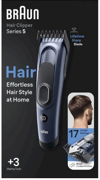 Hair clipper Braun HC5350 mėlynas