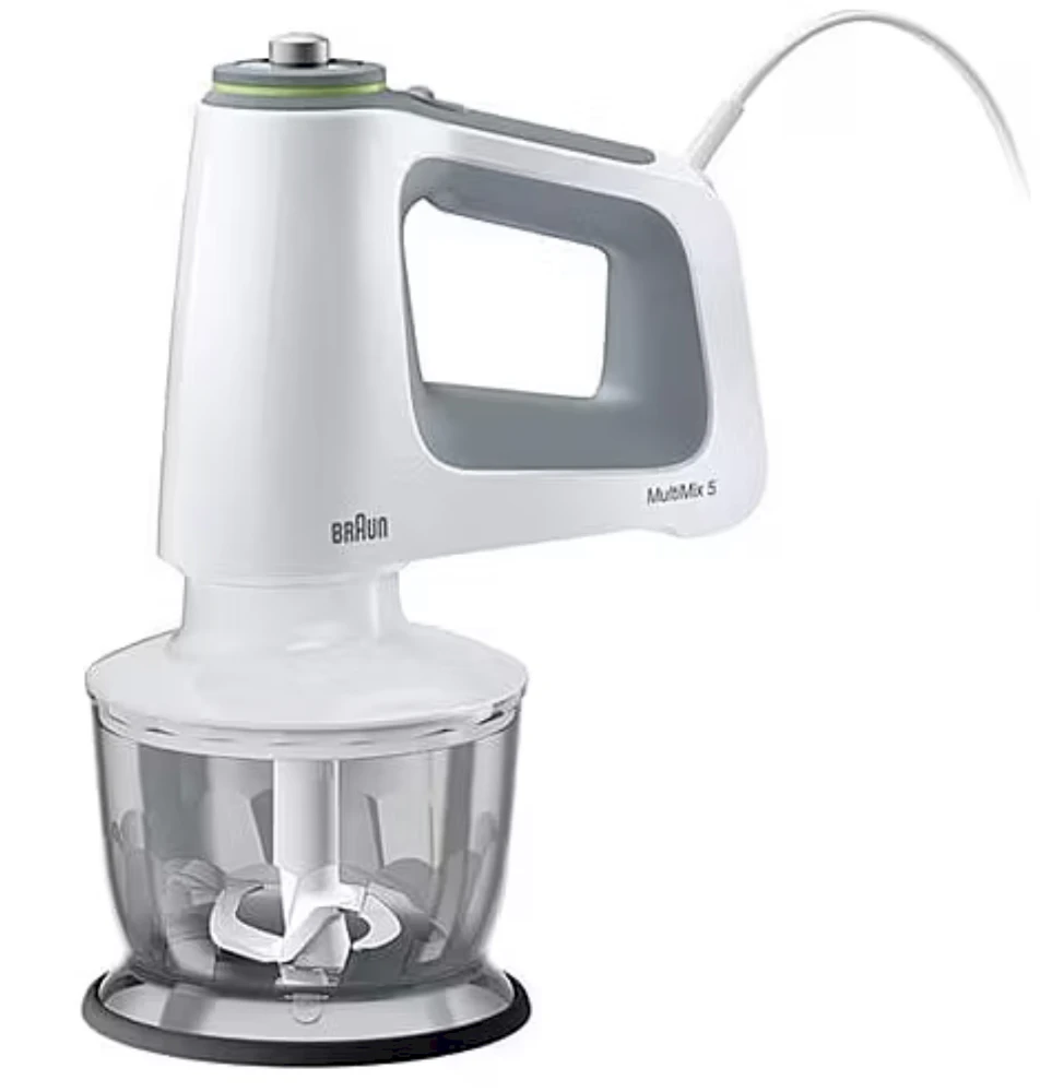 BRAUN MultiMix 5 rankinis maišytuvas HM 5137WH, 750W, SmartMix, Baltas