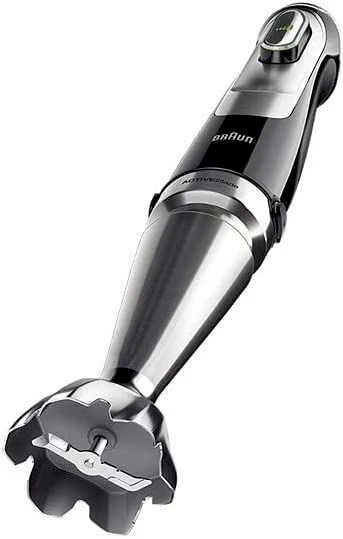 Braun MultiQuick 7 MQ 7045X 1,25 L Panardinamas maišytuvas Juoda, Nerūdijančiojo plieno 1000 W
