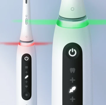 Braun iOG5.1A6.1DK Oral-B iO5 Elektrinis Dantų Šepetėlis Quite Baltas