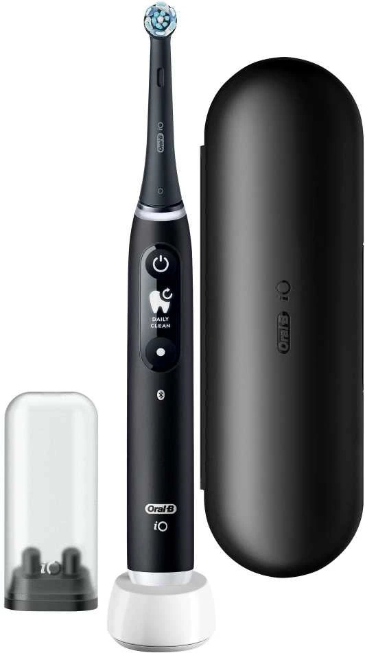 Braun iOM6.1B6.3DK Oral-B iO6 Elektrinis Dantų Šepetėlis Juodas Onyx
