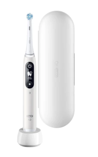 Braun iOM6.1A6.1K Oral-B iO6 Elektrinis Dantų Šepetėlis Baltas