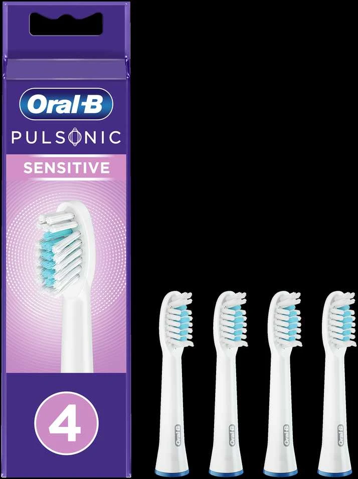 Dantų šepetėlio galvutės Braun SR32-4 Oral-B Pulsonic Jautrus pildymas