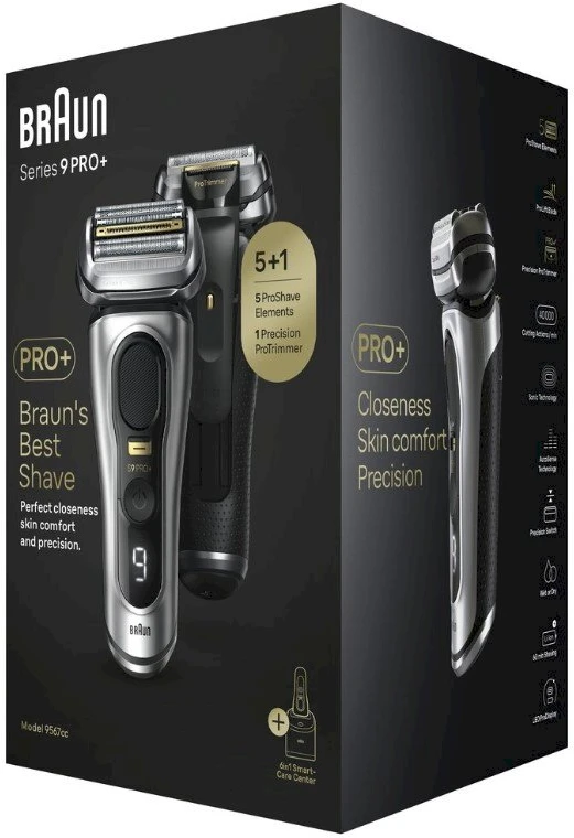 Braun Seria 9 9567CC pilka