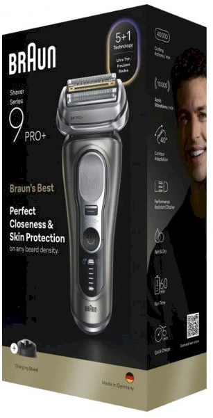 Braun 9615S Barzdaskutė Series 9 PRO+ pilkas