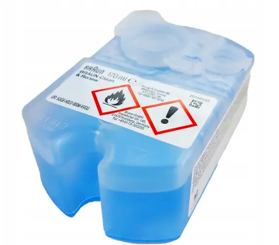 Braun 3in1 ShaverCare SmartCare Center papildymo kasetės, 8 vnt., citrinų spalvos