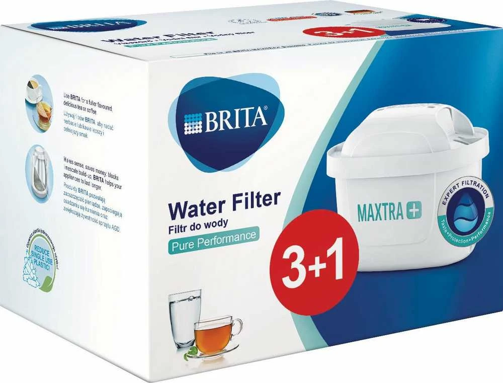 Brita Maxtra Plus Pure Performance vandens filtravimo filtras, 4 vnt.