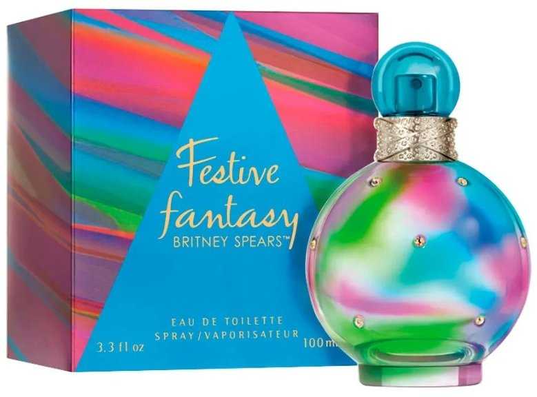 Britney Spears Festive Fantasy EDT tualetinis vanduo moterims, 100 ml