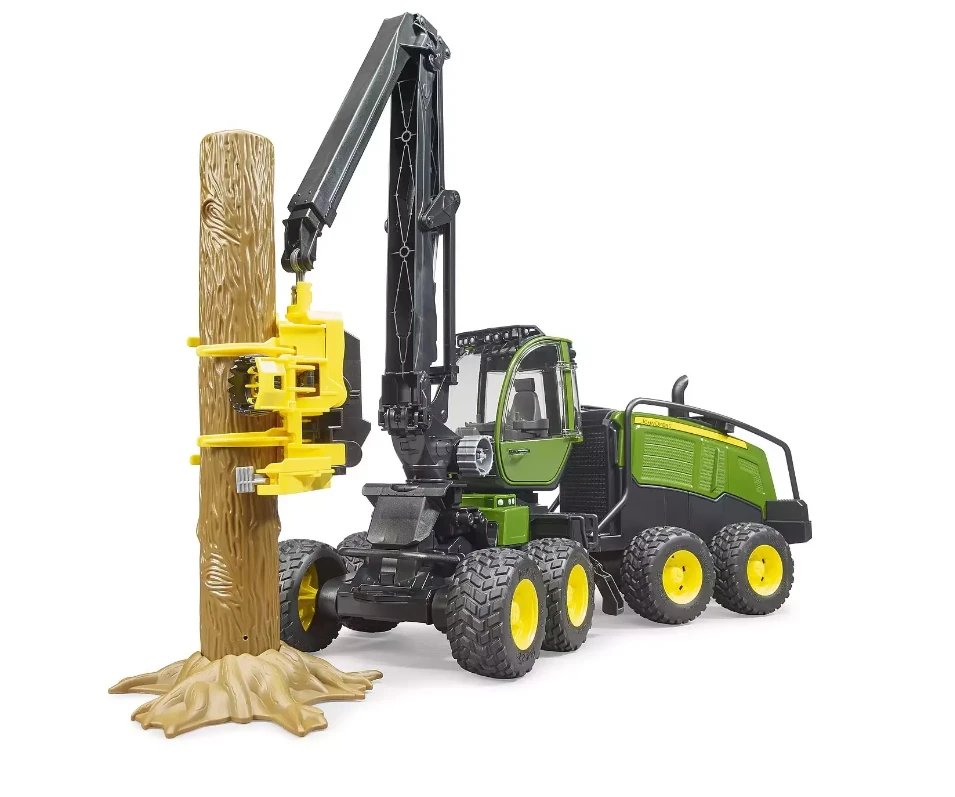 BRUDER medkirtė John Deere 1270G su rąstu, 02135