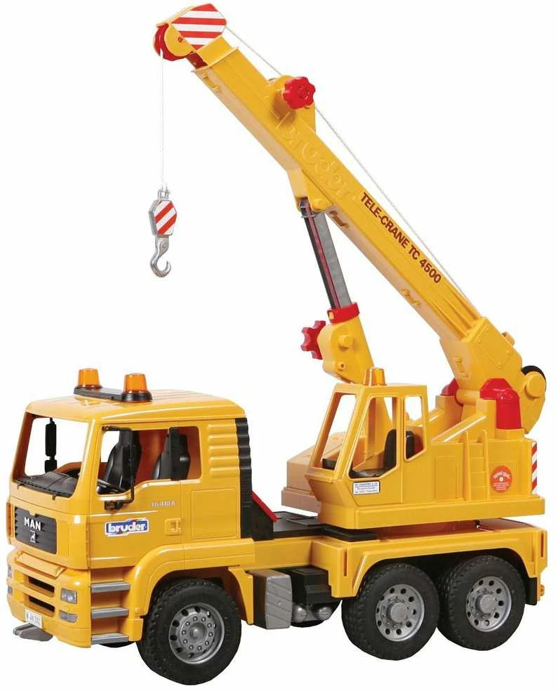 BRUDER sunkvežimis auto su kranu, 02754