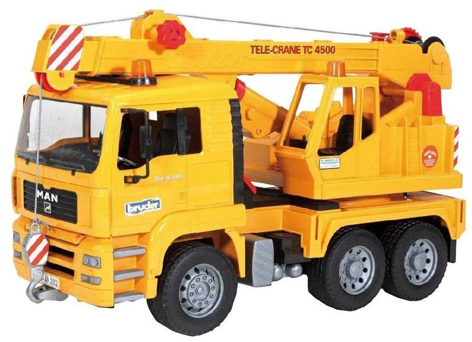 BRUDER sunkvežimis auto su kranu, 02754