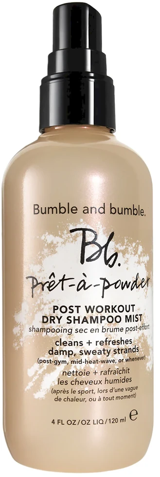 Bumble and Bumble Bb. Prêt-à-Powder Post Workout Sausas šampūnas Mist dulksnos pavidalo sausas šampūnas prakaituotiems plaukams, 45 ml