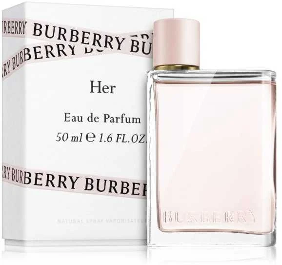 Burberry Her EDP parfumuotas vanduo moterims, 50 ml