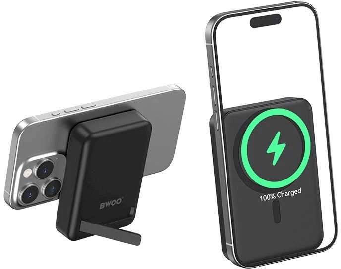 Mcdodo BWOO 20W 10000 mAh išorinė baterija, juoda