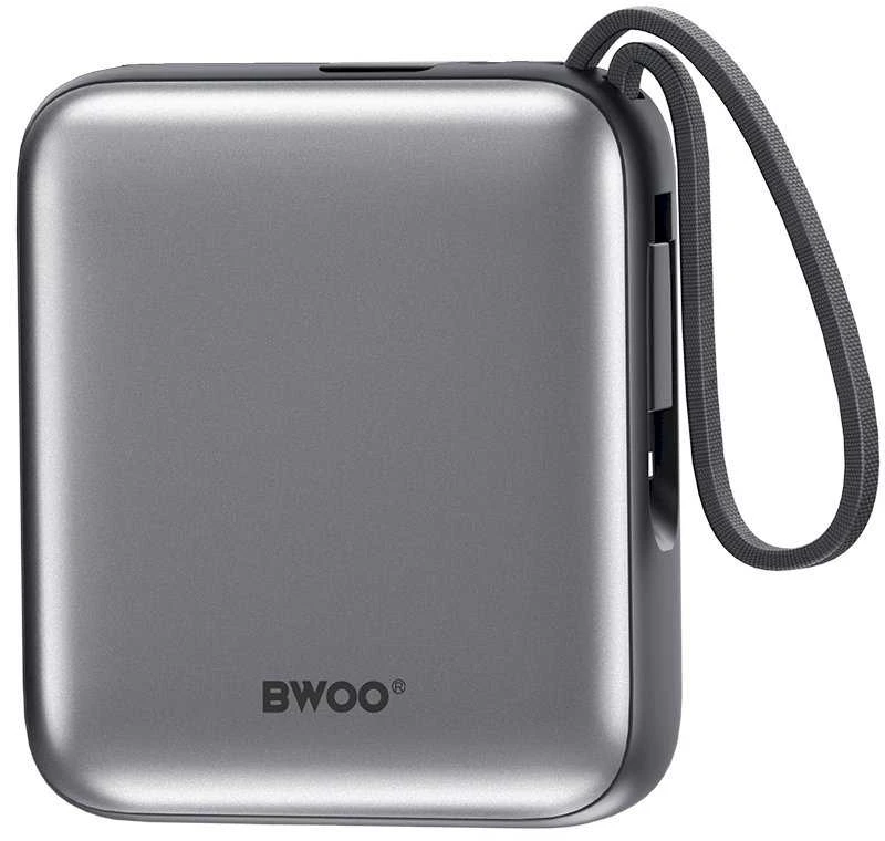 BWOO P74 išorinė baterija 22,5 W 10000 mAh