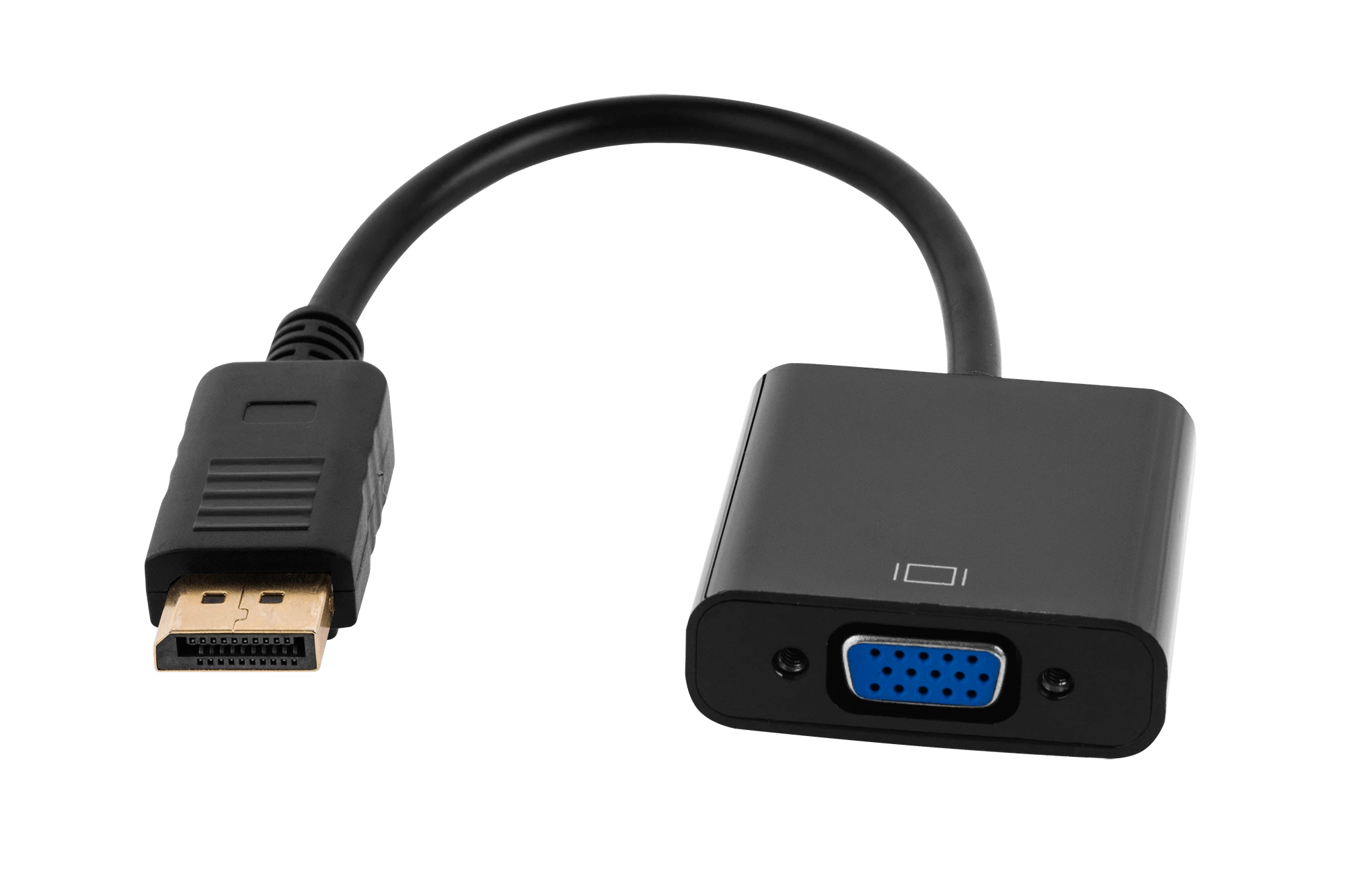Cabletech Złącze DISPLAYPORT kištuko - VGA lizdo adapterio jungtis