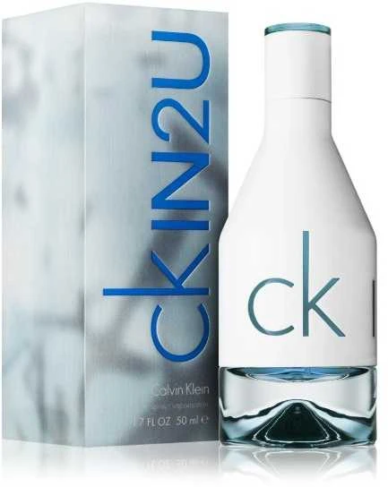 Calvin Klein IN2U Men EDT tualetinis vanduo vyrams, 50 ml