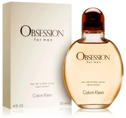 Kvepalai vyrams Calvin Klein Obsession For Men EDT, 125 ml