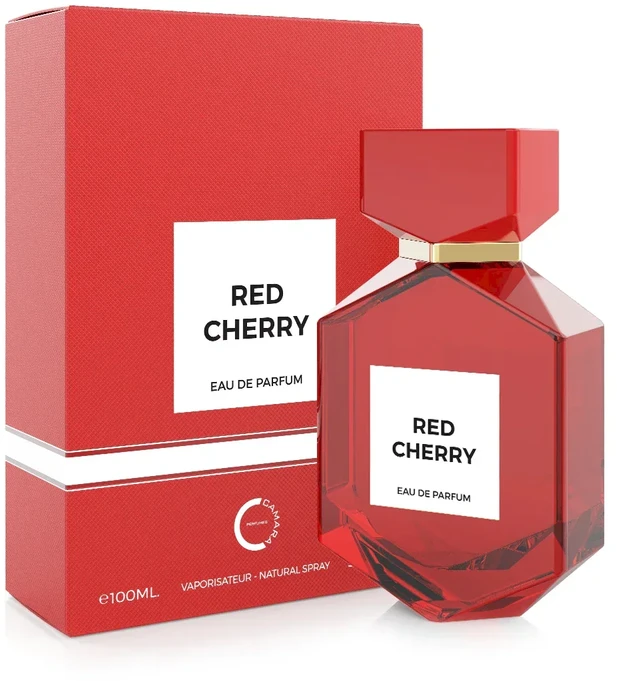 Camara Raudona Cherry EDP parfumuotas vanduo unisex, 100 ml