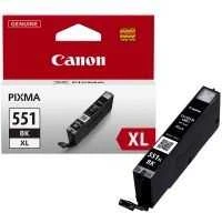 CANON 1LB CLI-551XLBK rašalo kasetė juodas didelės talpos 11ml 4,425 puslapiai 1 pak. XL