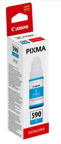 Canon GI-590C (1604C001) Rašalo papildymo buteliukas, Žydra