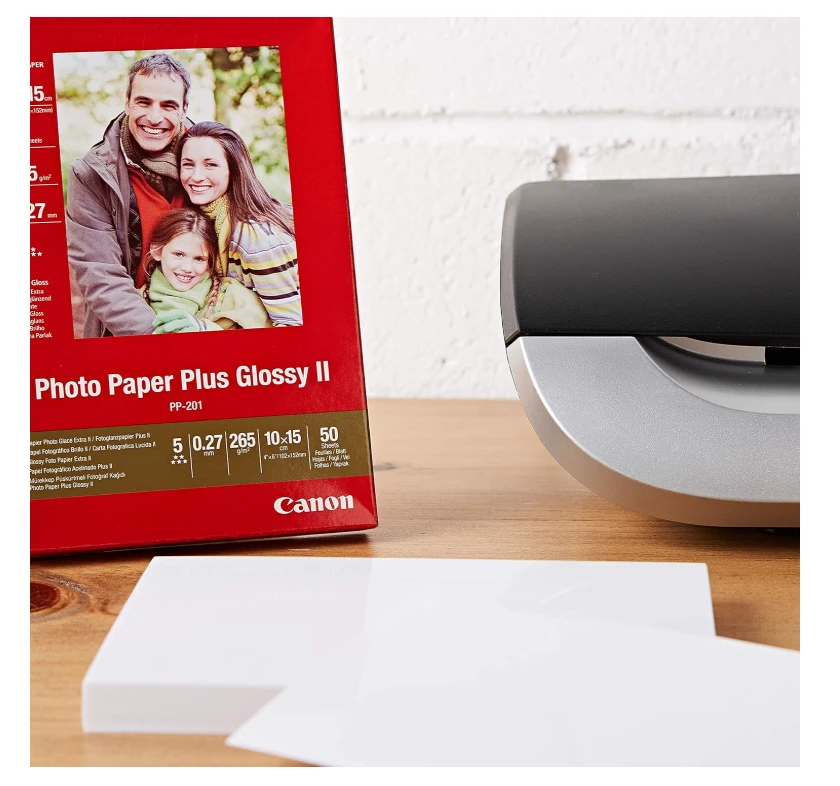 CANON PP-201 Fotopopierius A4 20Lakštai blizgūs