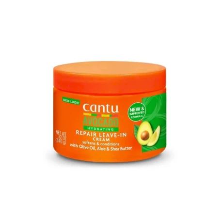 "Cantu Avocado Hydrating Repair Leave-In" drėkinamasis atstatomasis kremas 340g