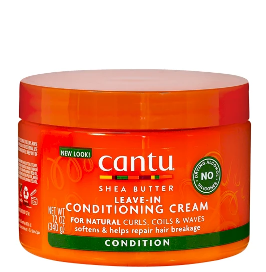 "Cantu" taukmedžio sviestas "Leave-In" kondicionuojantis atkuriamasis kremas 453g