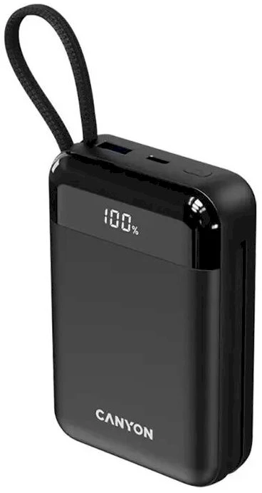 „Canyon OnPower 204“ 20000 mAh USB-C „Lightning“ 22,5 W juodas
