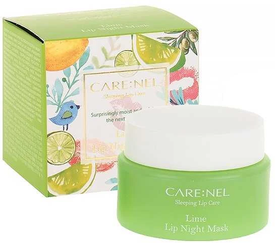 CARENEL Lime lūpų kaukė nakčiai 23 g