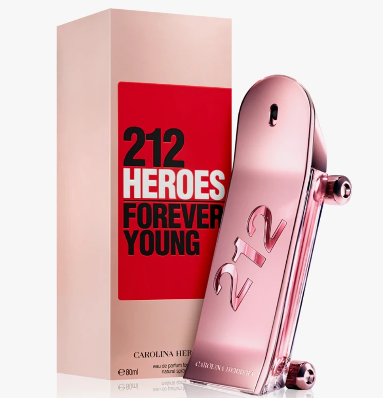 Kvepalai moterims Carolina Herrera 212 Heroes For Her EDP, 50 ml