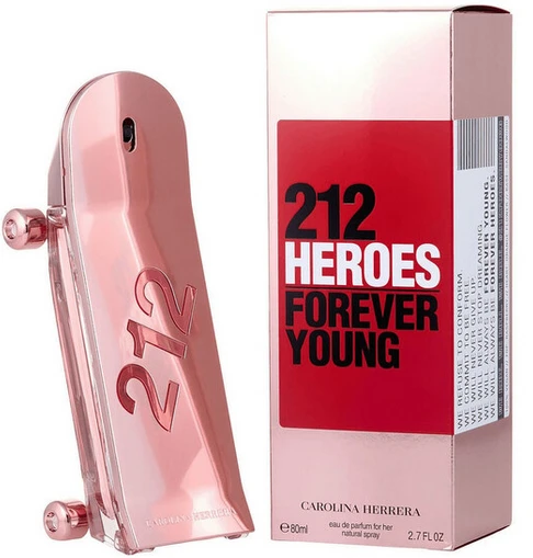 Kvepalai moterims Carolina Herrera 212 Heroes For Her EDP, 80 ml