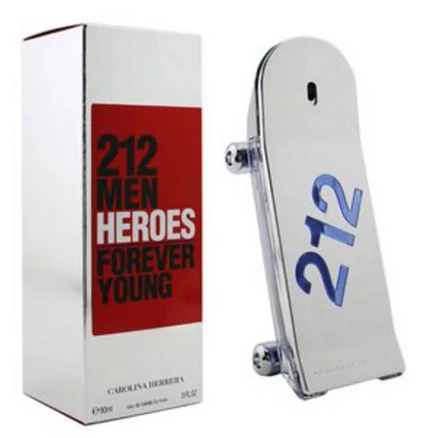 Carolina Herrera 212 Vyrų herojai tualetinis vanduo 90ml