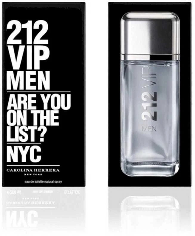 Kvepalai vyrams Carolina Herrera 212 VIP for Men EDT, 200 ml